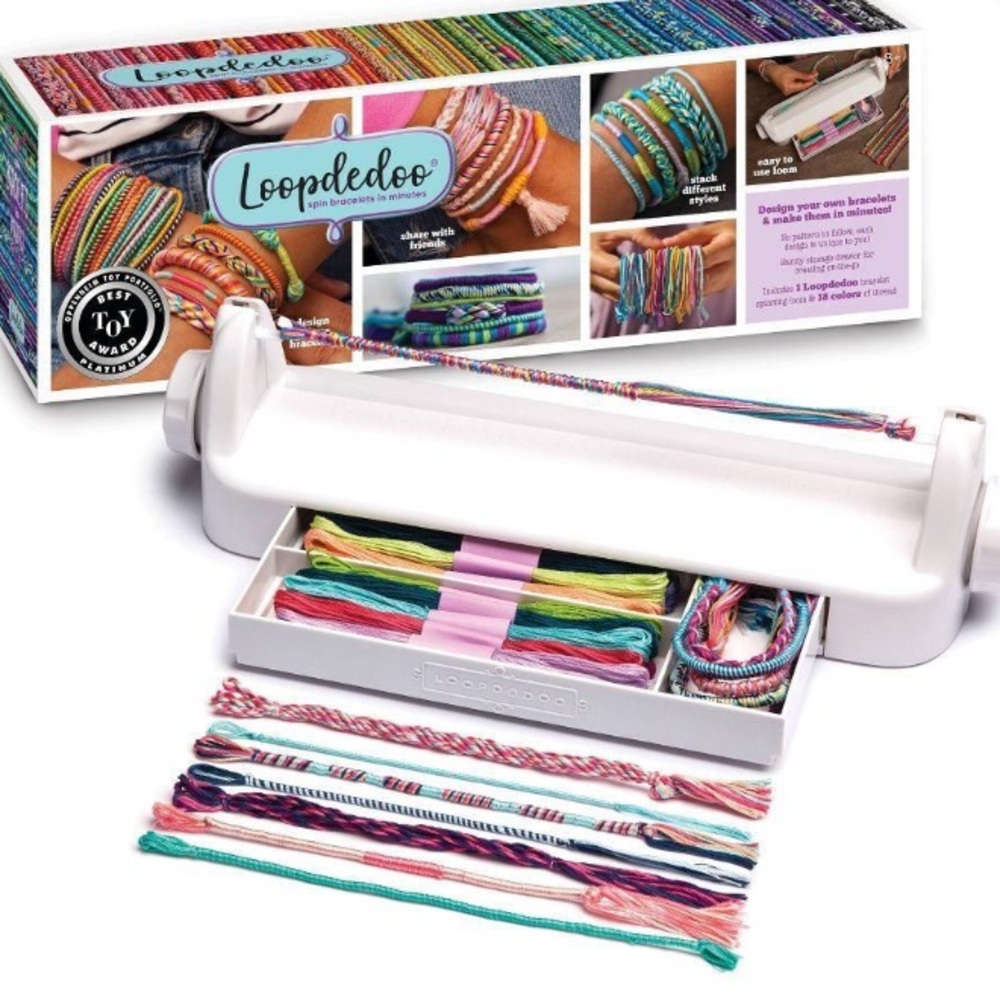 Loopdedoo Kids Bracelet Maker Kit - Multicolor